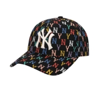 Mũ MLB Monogram Rainbow Structure Ball Cap New York Yankees 32CPFM111-50L
